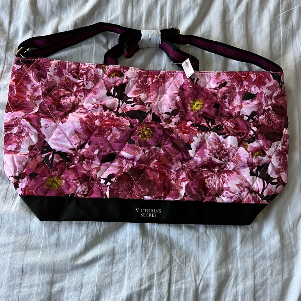 Victoria’s Secret floral tote large new with tags